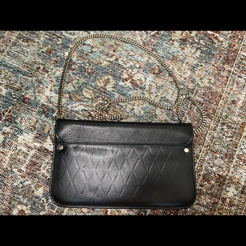 Proenza Schouler black wallet on chain! - Picture 4 of 4